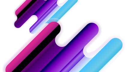 Abstract liquid lines geometric background