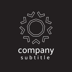 Fototapeta premium ornament logo