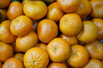 Full frame mandarin stock photo