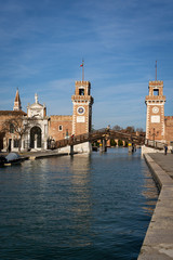 Naklejka premium The beautiful Venice Italy