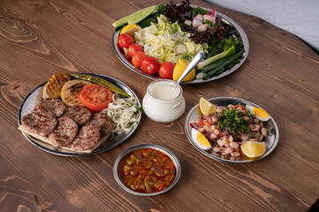 Turkish meatball from turkish cuisine