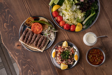 Turkish meatball from turkish cuisine