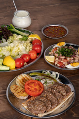 Turkish meatball from turkish cuisine
