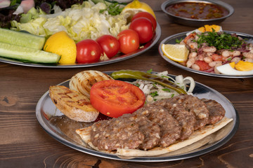 Turkish meatball from turkish cuisine