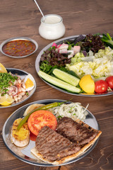 Turkish meatball from turkish cuisine