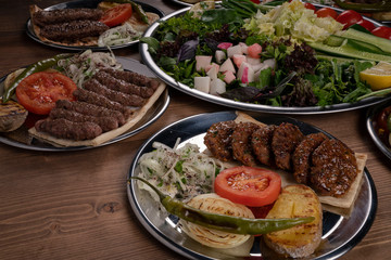 Turkish meatball from turkish cuisine