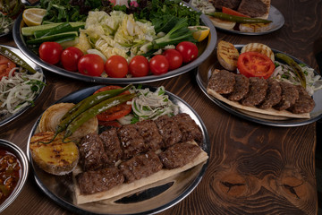 Turkish meatball from turkish cuisine