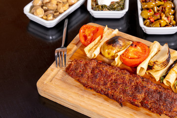 kebab from turish cuisine