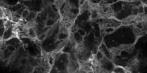 Black marble texture and background for design.