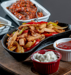 chicken meat from turkish cuisine