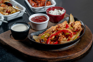 chicken meat from turkish cuisine