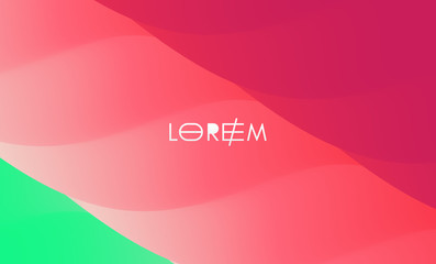 Abstract background with dynamic effect. Creative design poster with vibrant gradients. Vector Illustration for advertising, marketing, presentation. Mobile screen.