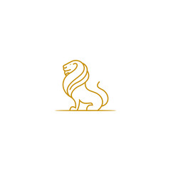 modern and unique lion logo