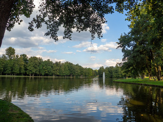 Molenvijverpark Genk Belgien Limburg See