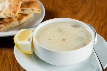 Delicious turkish iskembe stock photo