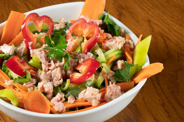 chicken with tuna