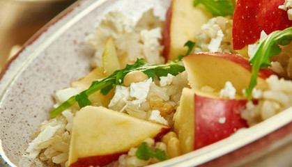 Pearled Barley Salad with Apples