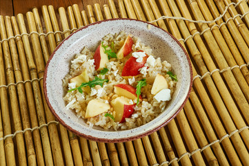 Pearled Barley Salad with Apples