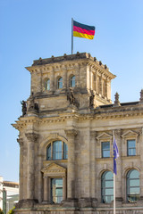 Fototapeta na wymiar German federal parliament - THe Bundestag