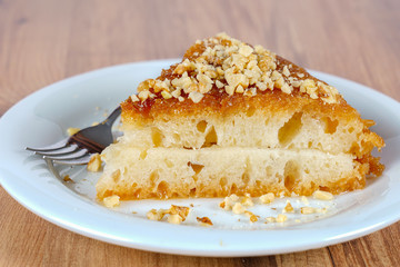 ekmek kadayif dessert from turkish cuisine