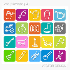 アイコン・園芸（Gardening 4）Vector Design