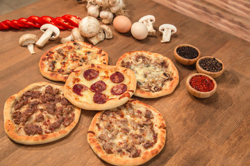 Turkish pita stock photo