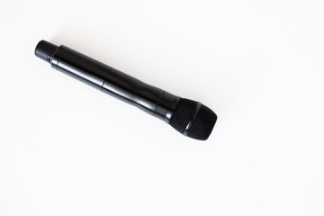  microphone on a white background