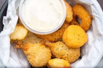 シーフードバスケットお持ち帰り