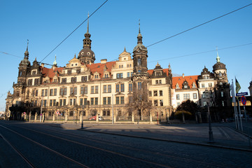 Obraz premium Dresden in Quarantäne 