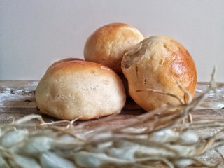 Buns on the table