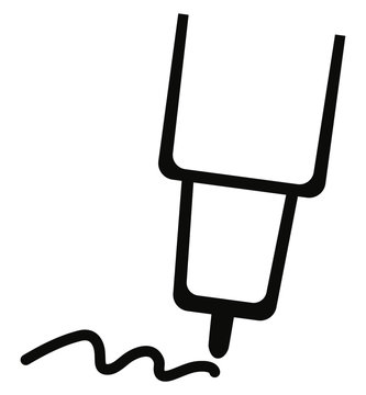 Fineliner, Stift, einfache Zeichnung