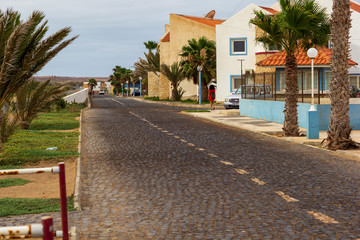 Fototapeta na wymiar Murdeira village, Sal, Cape Verde