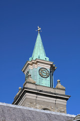 Fototapeta na wymiar The bell tower for hours. Dublin. Ireland