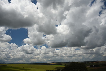 Obraz na płótnie Canvas Clouds on the landscape view