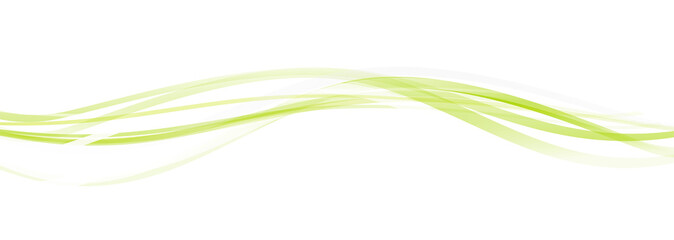 Grün Welle Wellen Band Hintergrund Banner Weiß