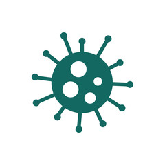 Bacteria icon design. Vector illustration