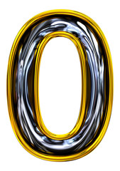 3D rendering, 0 zero number.