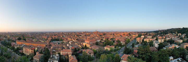 Aerial View of Bologna