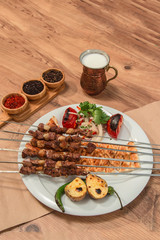 Shish Kebab, Adana, Turkey stock photo