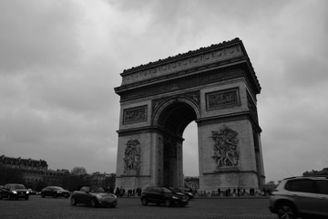 Fototapeta na wymiar Arch of Triumph