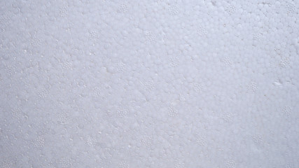 white plastic foam sheet box background