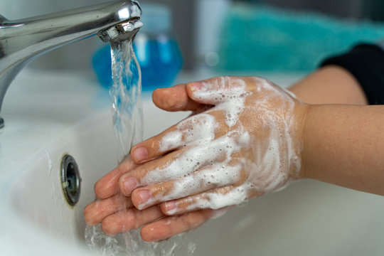Lavado de manos en niños