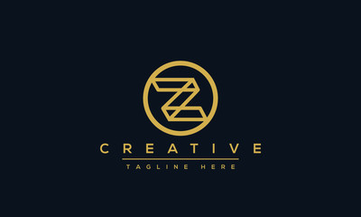 Z Logo Design modern and creative template. Z ZZ icon initials based Monogram and Letters in vector.