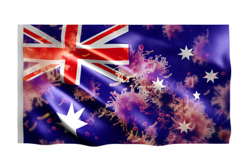 Covid-19 to Country flag Australia