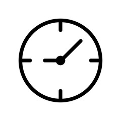 clock icon design, flat style icon collection
