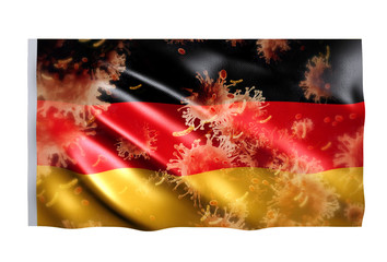Covid-19 to Country flag Germany