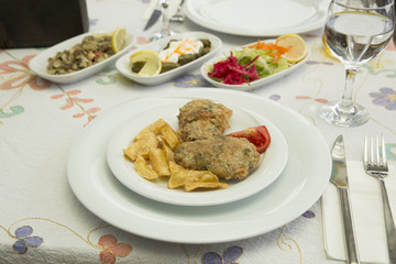 Turkish food from turkish cuisine