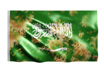 Covid-19 to Country flag Saudi Arabia