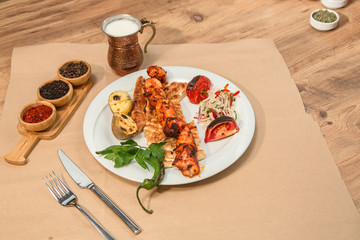 shis kebab stock photo