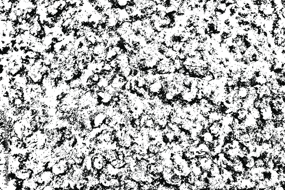 Poster grunge texture of a rough surface. monochrome abstract background. vector illustration. overlay temp